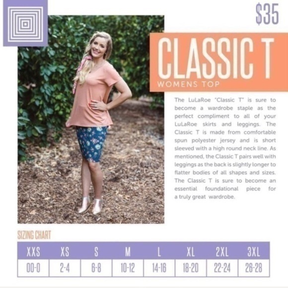 NEW LuLaRoe Noir Black LuLaRoe Classic A-line Polyester Women’s Tee Sz XS - Picture 15 of 16